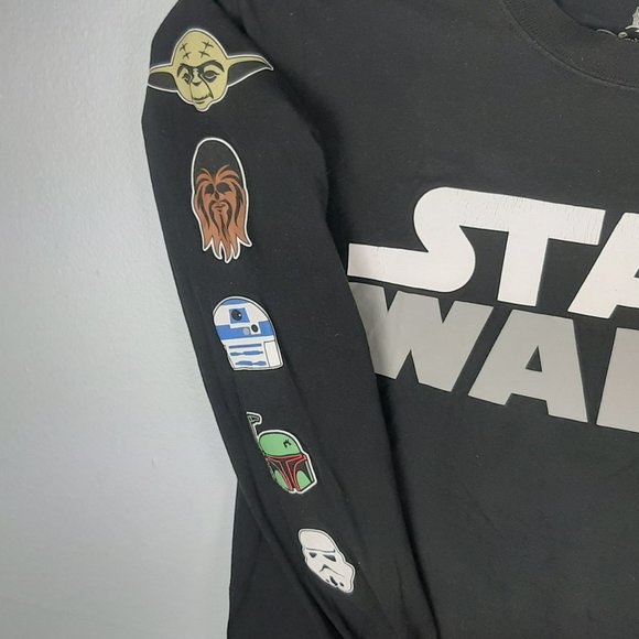 Acquista Star Wars Womens/Ladies The Last Jedi Badges T-Shirt in Italia